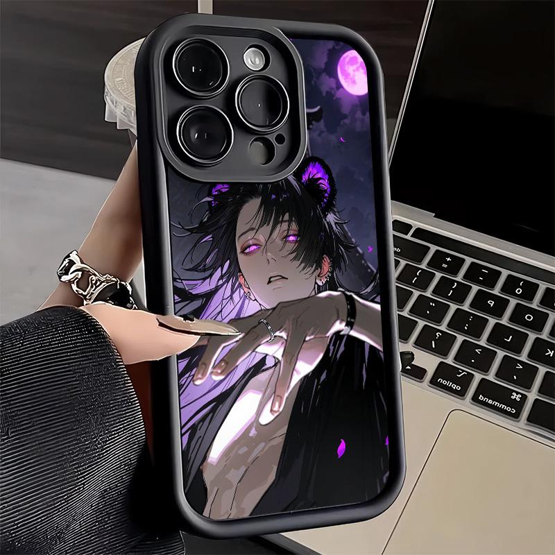 Phone Case for iPhone 17 Air 16E 15 16 Pro Max Devil Bad Boy Anime Style Cover 14 Plus 13 12 Mini Soft Shell Silicone Fundas
