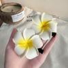 Plumeria Flower Hair Clips For Women Hairpins Girls Side Bangs Clips Flower Barrette Hawaiian Wedding Party Bag Hat Accessories