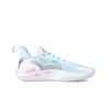 Li Ning Speed 9 Cushioning Abrasion Resistant Low top Basketball Shoes Men's Blue Pink ABPT001-6()
