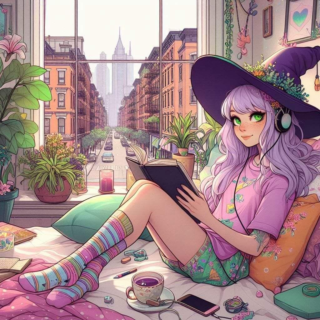 Cartoon Junge Hexe 5D Diamantmalerei Kits Anime Süßes Magisches Mädchen Handgemacht DIY Bohrer Mosaik Stickerei Kreuz