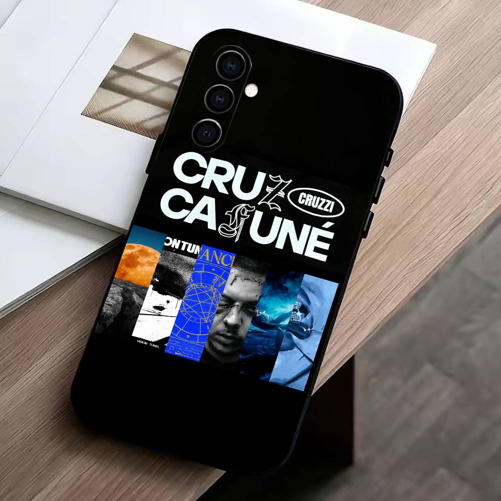 CC-Cruz Cafune  Phone Case For Samsung Galaxy A73,A72,A71,A70,A53,A52,A51,Others Soft Black Cover