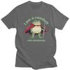 I Am A Conduit For Nonsense Funny Frog TShirt 100 Cotton Tee Tops Summer Round Neck Tshirts Casual Short Sleeve Clothes