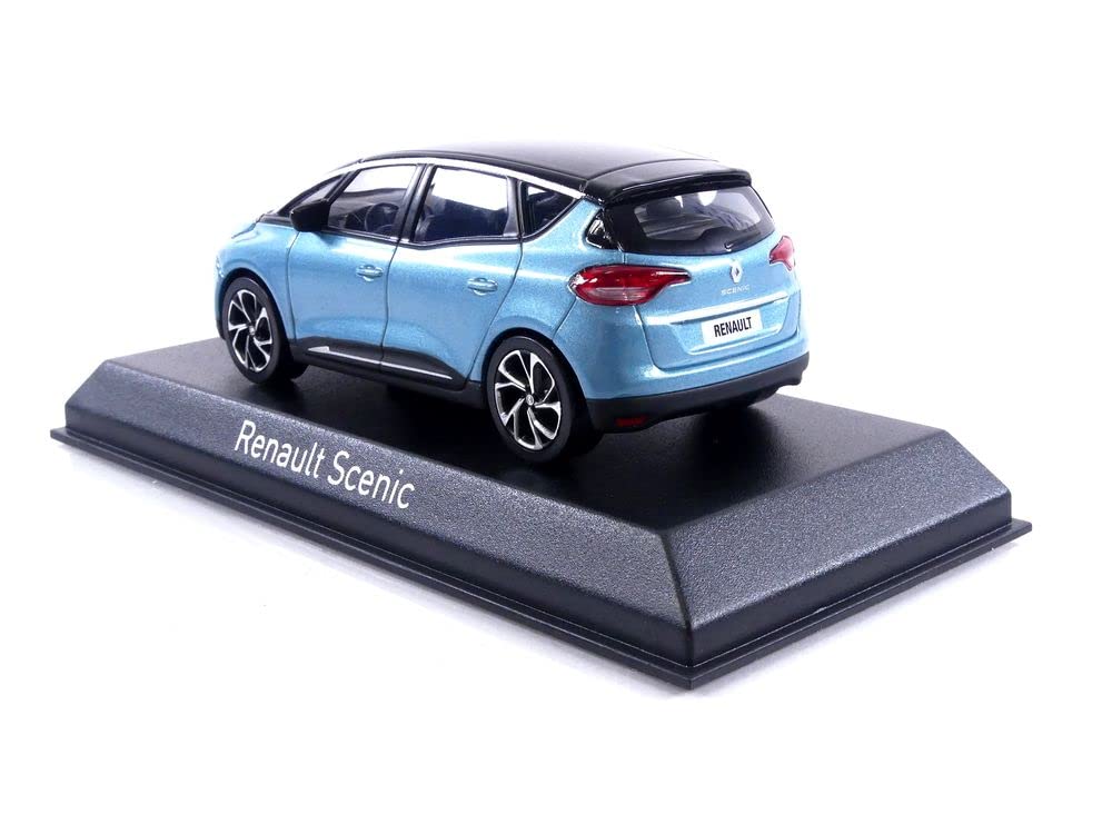 Norev Renault Scenic 2016 Celeste Finished Product 1/43 Blue/Black