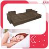 Bella BIG Corner Sofa Bed with Sleeping Function Family Meble Brown