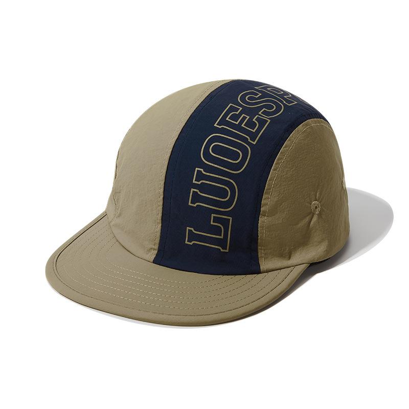 

Summer flat edge contrasting color children s cap girl quick-drying sunshade outdoor thin boys short-brimmed mountaineering hat Child хаки