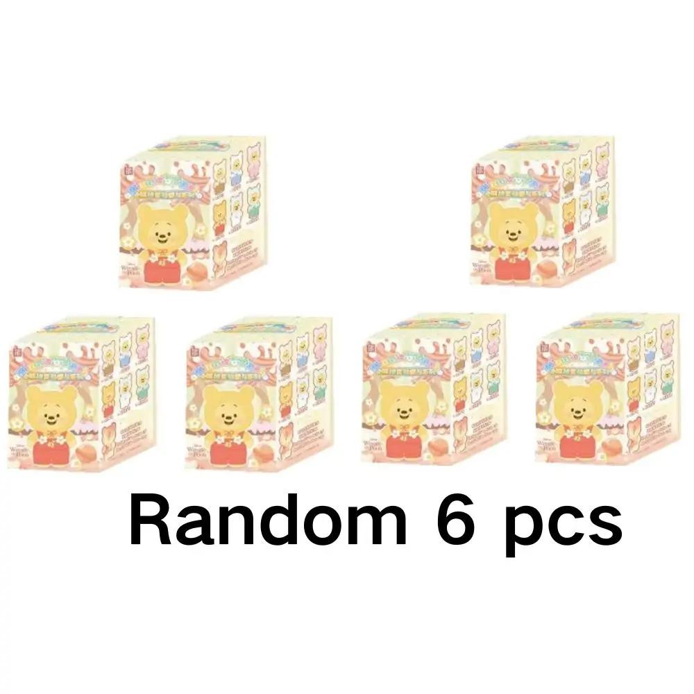 @TPOTOY  Disney Winnie Pu Süßigkeiten Serie Blind Box Niedlicher Vinyl Anhänger Pupu Bär Puppe Modetrend Spielzeug Weihnachtsgeschenk