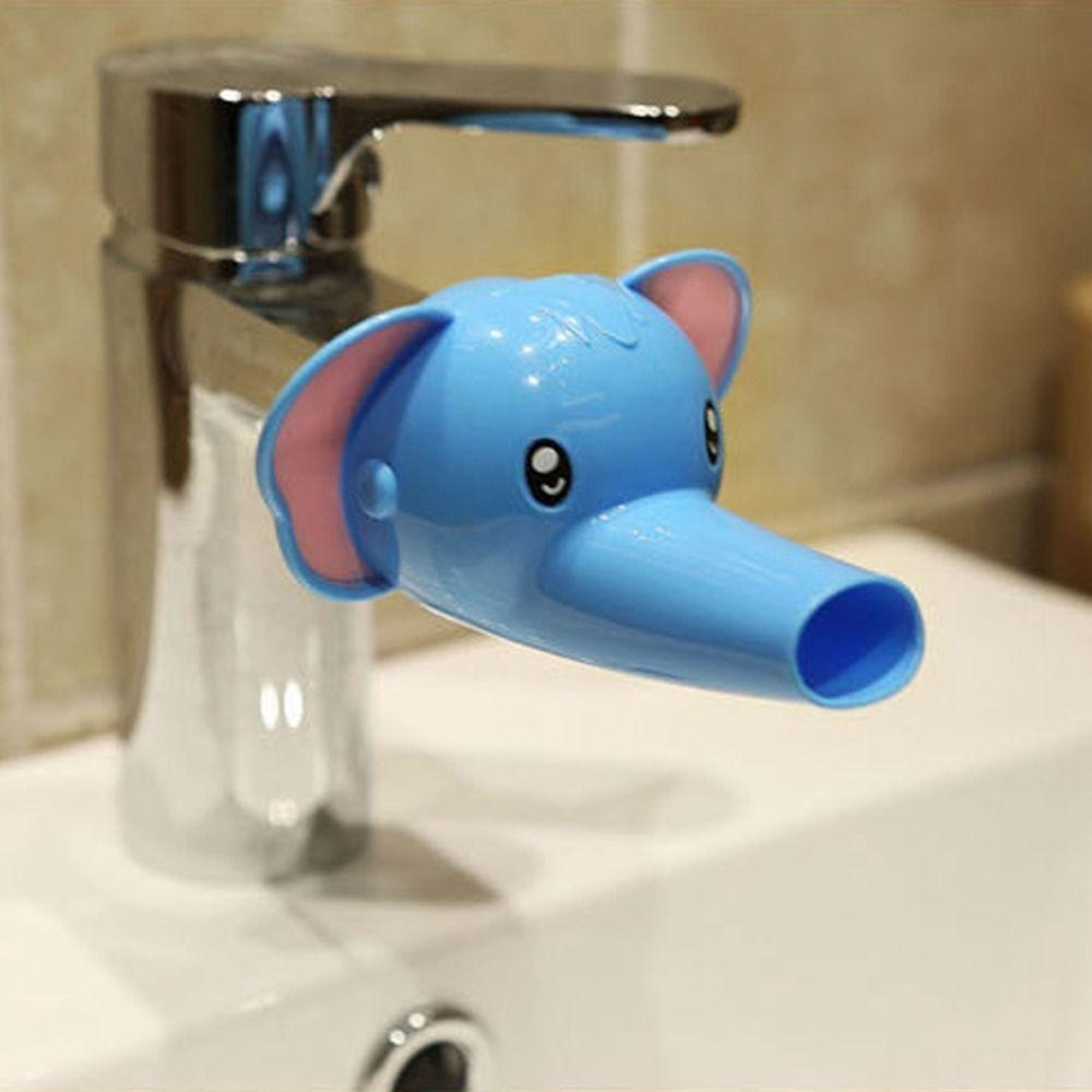 Convenient Cartoon Faucet Extender Silicone Baby Washing Helper Cute   Kids Hand Washing