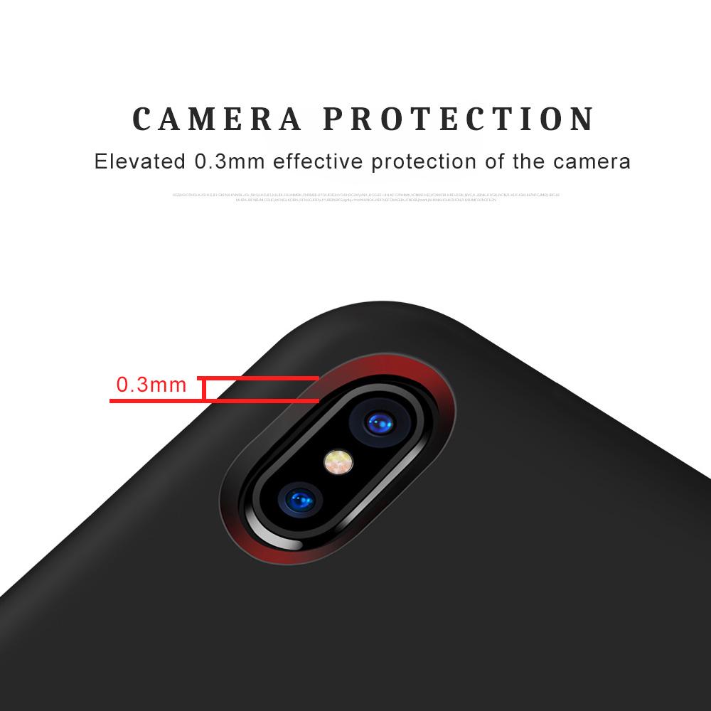 Husă de lux din silicon lichid pentru iPhone 13 11 12 Pro Max X XS XR XS Max 8 7 Plus SE 2020 Husă de protecție moale cu acoperire completă