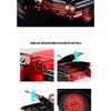 Simulation 1/32 1961 Cadillacs Series 62 Convertible Alloy Car Model Sound Light Children Metal Toy Vehicle Miniature Voiture
