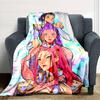 1pc KPop Demon Hunters160 Blanket, Gift, for Men and Women, Soft Blanket, Good for Sofa Bed Couch Travel, Lightweight Flannel Blanket