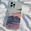 Sunset Sunset Scenery Suitable for Apple 16promax Mobile Phone Case IPhone 14/15 Transparent 13 Protective Case