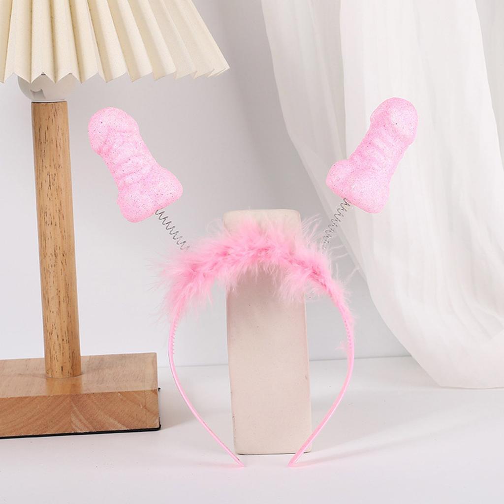 1pc/7pcs Feather Headbands for Woman Valentines Headband Sequins Heart Headbands for Girls Festival Dancing Party