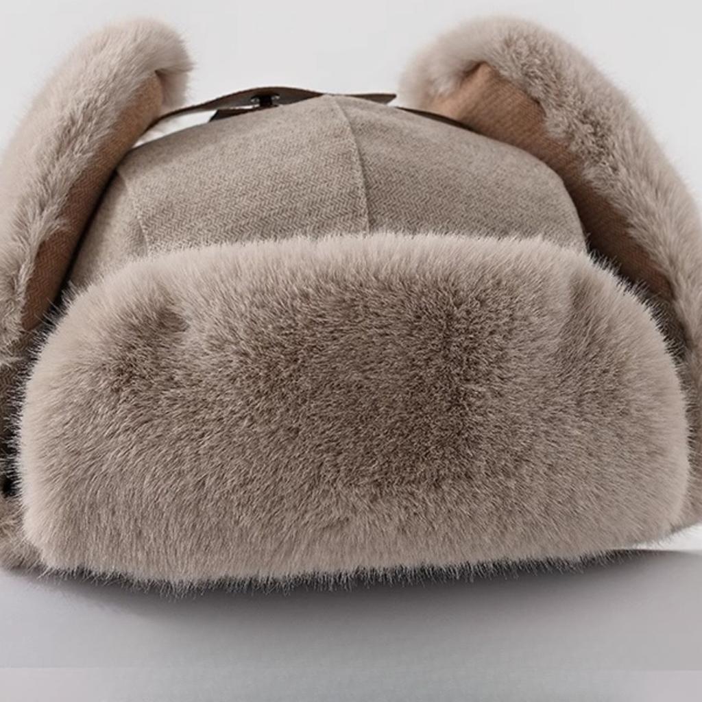 Lei Feng Hat  Horseback Riding Warm Ear Protecting Hat Cold Proof and Windproof Hat Northeast Hat New Korean Style Fashionable Products