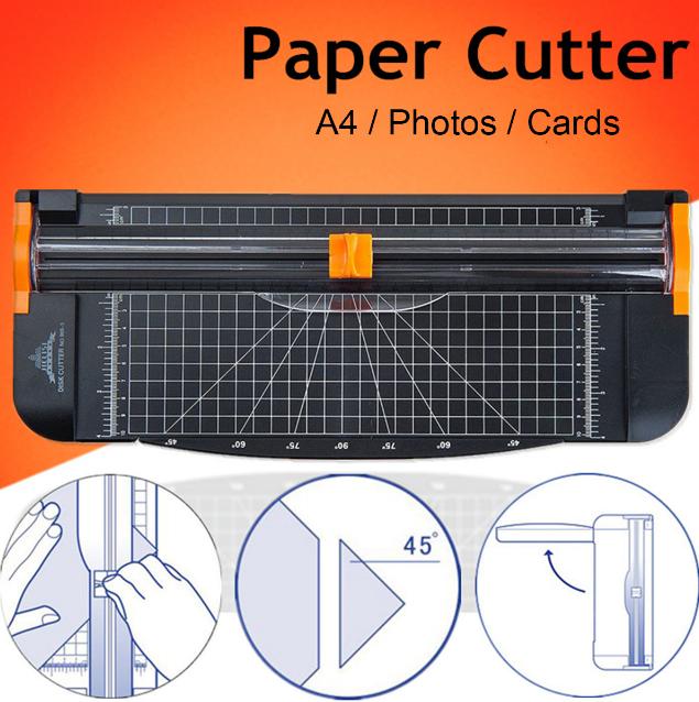A4 Precision Rotary Paper Photo Card Cutter Heavy Duty Trimmer Ruler Guillotine