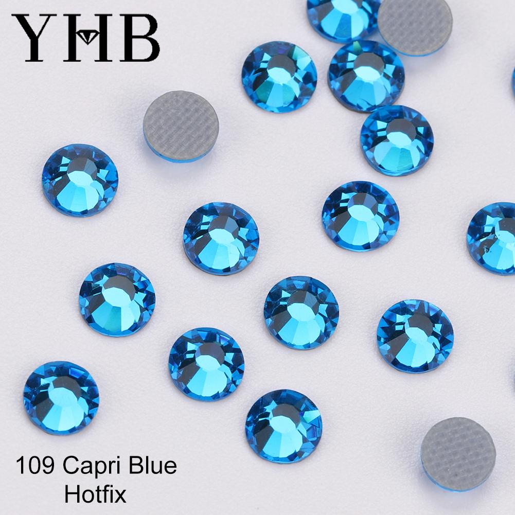 YHB High Quality Rhinestones Hot Fix Rhinestones Bulk Hot-Fix Rhinestones