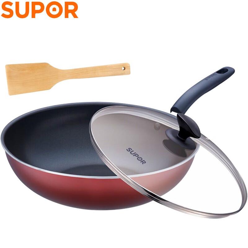 SUPOR 30cm Non-Stick Wok 30cm
