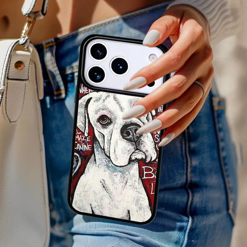 

Boxer Dog Puppy Puppies Design Phone Case For iPhone 17 Air 14 15 13 12 Max Cover For Apple 14 15 16 16e 11 Pro Max Plus Coque iPhone 15plus