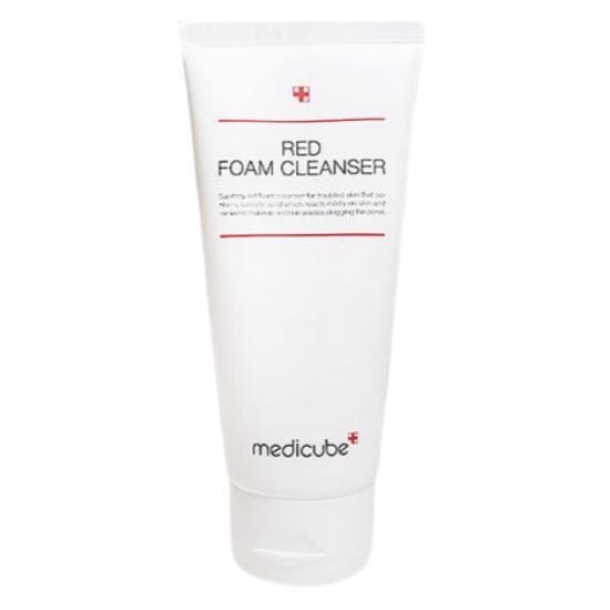 Medicube Nettoyant Moussant Rouge 230ml – Grand Format | Nettoyant Visage Équilibrant le pH pour Soin de l'Acné