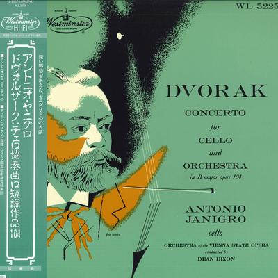 LP-Platte ANTONIO JANIGRO, ORCHESTRA OF THE V - Dvořák Konzert für Violoncello und Orchester G10576 WESTMINSTER Japan Obi Klassik Gebraucht