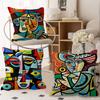 Pablo Picasso Famous Artwork Cushion Cover Car Throw Pillow Case For Sofa Car Christmas Gift 40x40cm 45x45cm