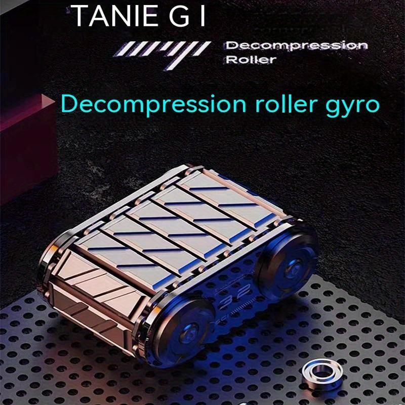 1pc Cool Tank Fidget Roller Autism ADHD Metal EDC Fidget Toys Office Desk Toys Anxiety Stress Relief Toys Adult Gift