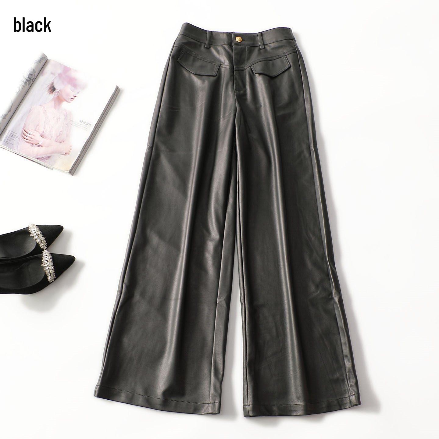 

413405 Spring Long Women s Casual Trousers Medium чёрный
