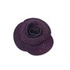 Sewing Supplies Flower Brooch Pin Self-Adhesive Option DIY Craft Patches  For Wedding Party