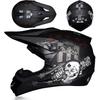 Full Face Mountain Bike Helmet Off-Road ATV Dirt Cycling Adult Unisex ABS Safety Gear
