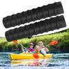 2Pcs Kayaking Oars Handle Cover Kayak Paddles Grip Nonslip Rubber Wrap Paddles Grip Canoes Handle Wrap Cover Enduring