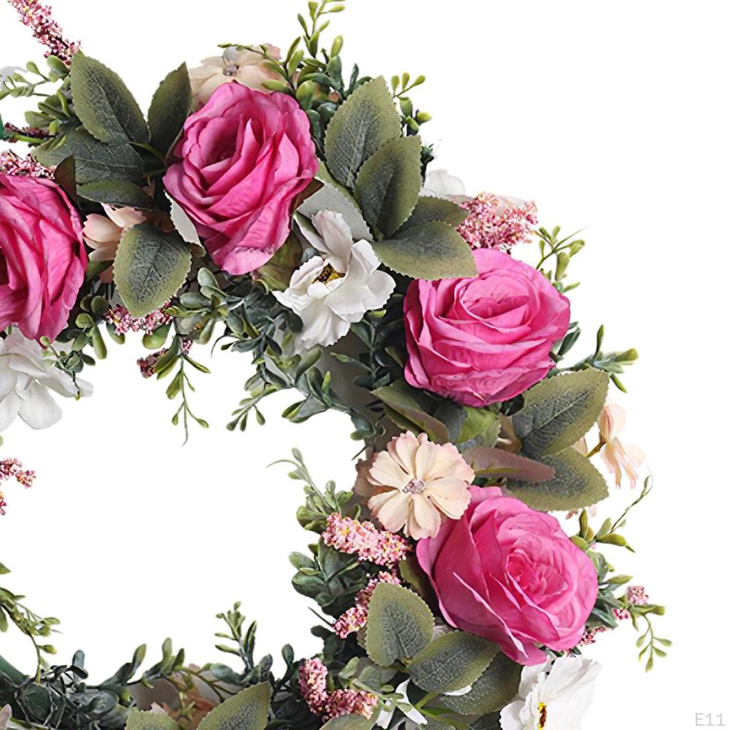 Artificial Flowers Wreath Decoration Christmas Wedding Garland Home Decor Gifts