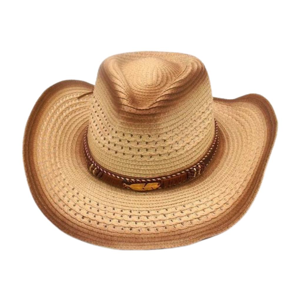 Bohemian Straw Hat Breathable Cool Hat Model Street Shot Jazz Hat Spring Summer Beach Straw Hat