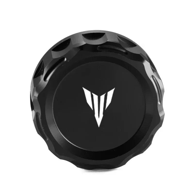 

Motorcycle CNC Oil Tank Cap Rear Brake Fluid Reservoir Cover 2025 2025 For Yamaha MT07 FZ07 MT09 SP FZ09 MT10 MT03 MT25 MT125 чёрный