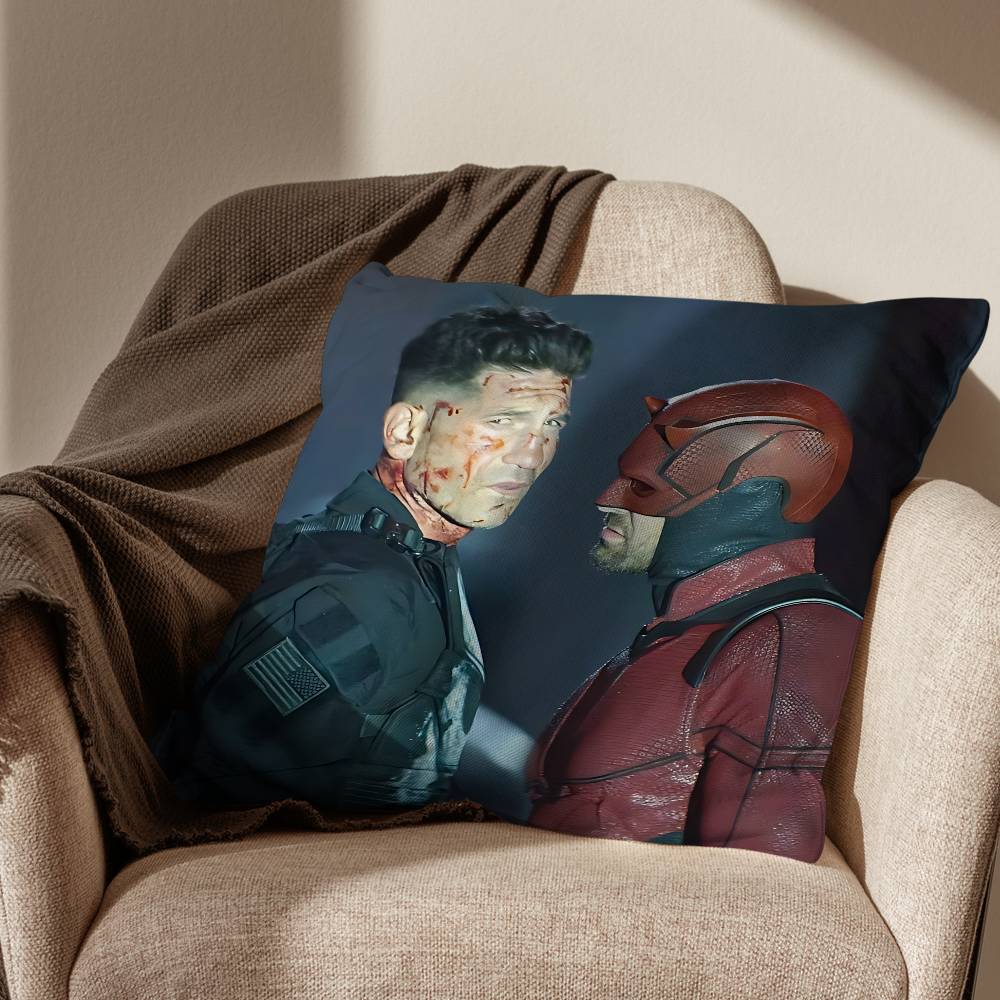 

Handsome moive MMatt Murdock Pillow Case Sofa Living Room Bedroom Headboard Backrest Cushion Square Cushion Nap Time 30x30cm