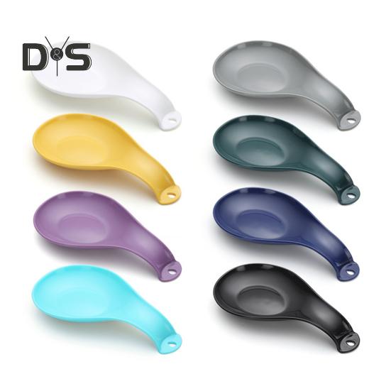 2Pcs Spoon Rest for Stove Top Durable Plastic Spoon Holder Kitchen Utensils Holder Easy To Clean Spoon Mat Compact Size Ladle Holder Stylish Look