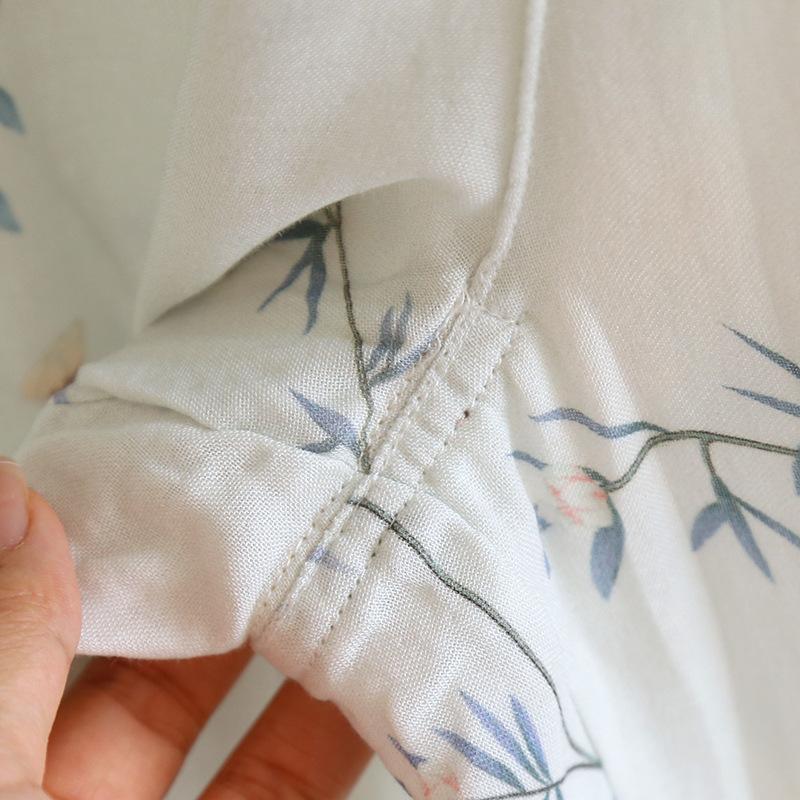 2026 New Women's Spring/Summer Pajama Set with Satin Viscous Soft 7-in-1 Sleeve and 9-in-1 Pants Two Piece Home Clothes Ladies