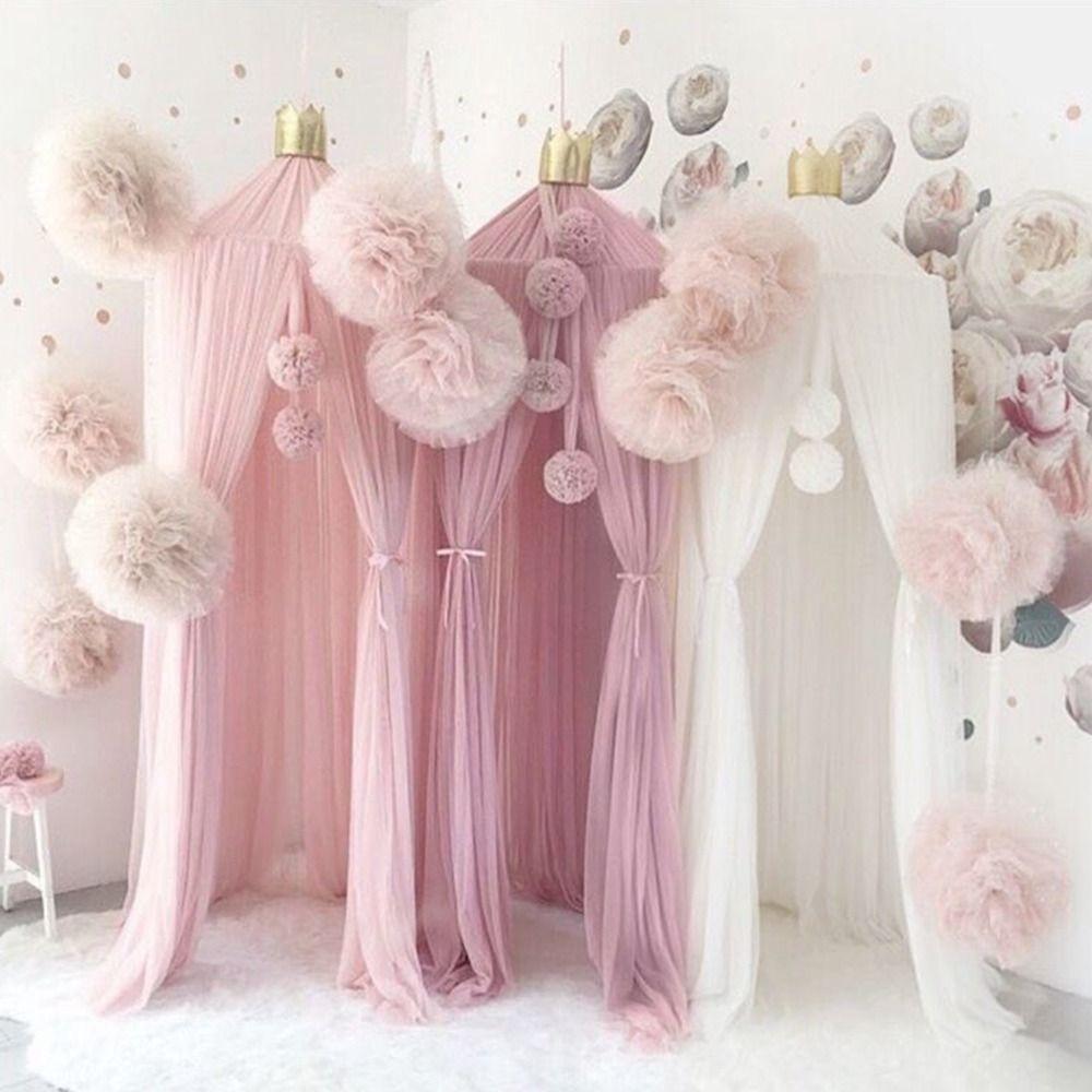 Decoration Princess for Baby Net Ornament Net Ball Bed Canopy Ornament Mosquito Net Accessories