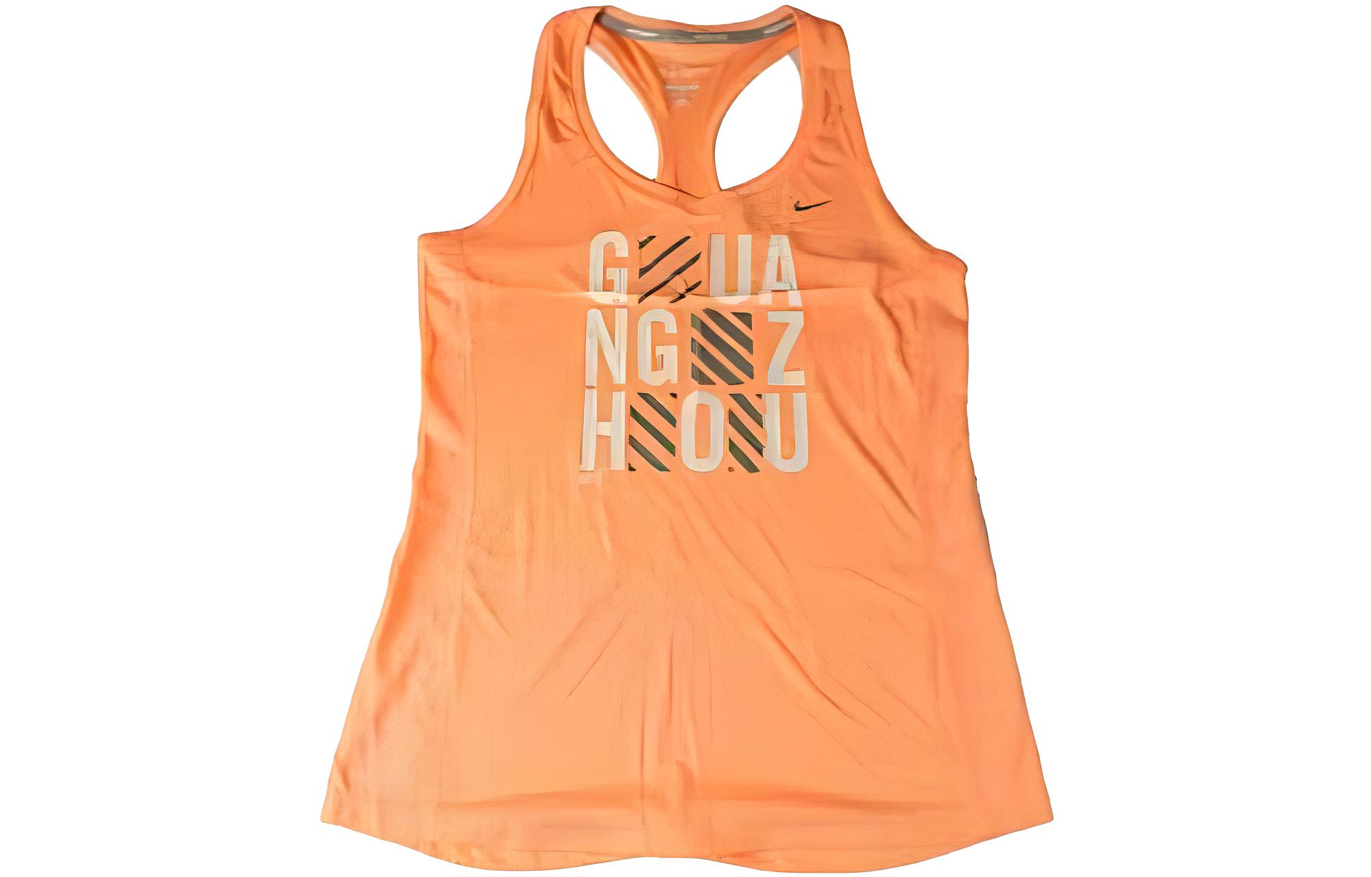 

Nike Sleeveless Sports Shirts Women s Orange Other 748333-832 L