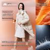 Meili City Women's Long Goose Down Parka