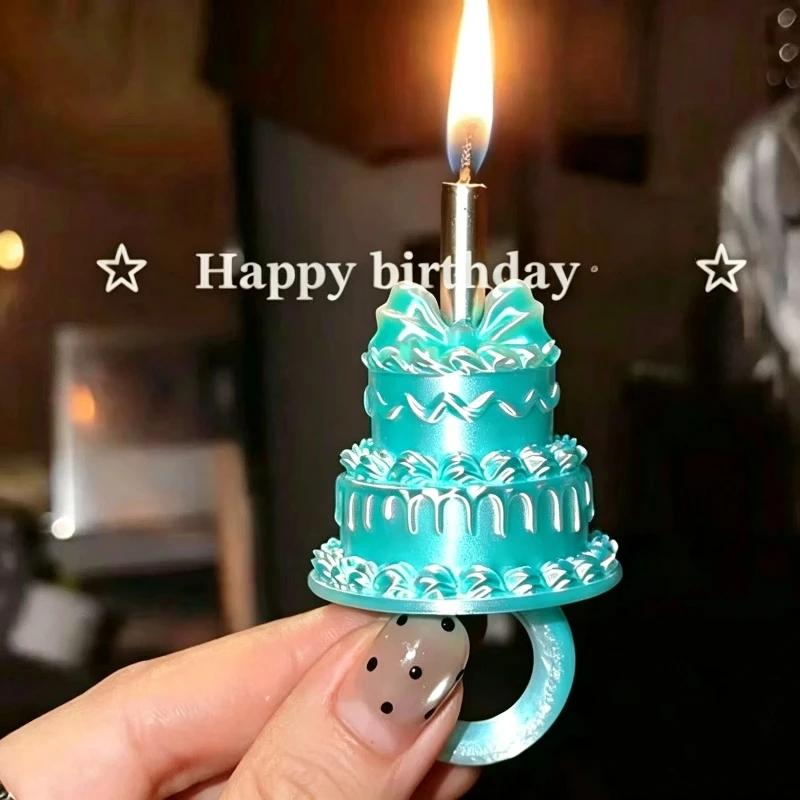 Geburtstagskuchenring Mit Niedlichem Schleifendesign 3D-Kuchenring Für Geburtstagsparty Kreatives Geschenk