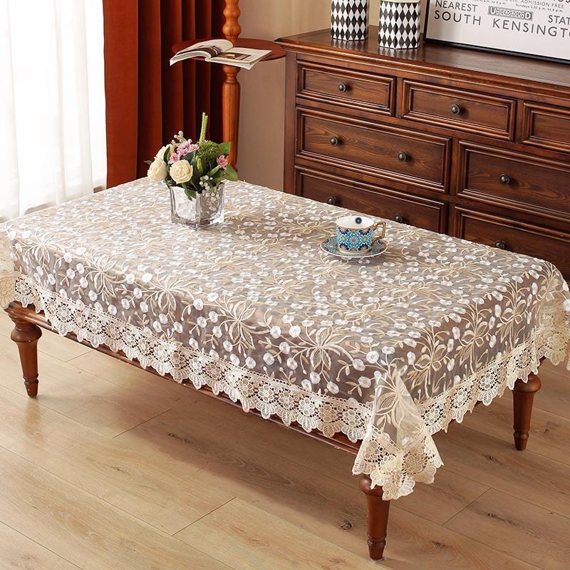 

Кружевная скатерть для дома, гостиной, офиса или чайного столика. Кружевная сетчатая скатерть-подкладка. 110x110cm зелёный