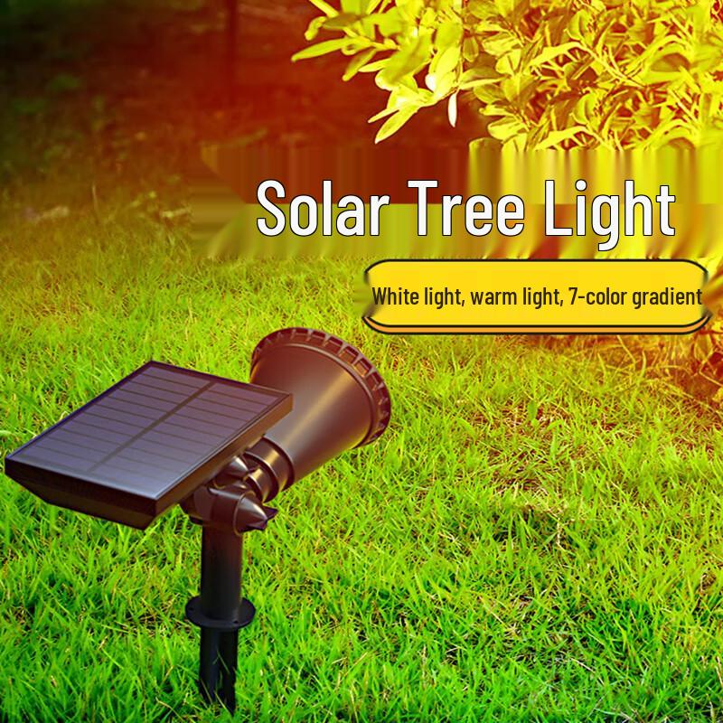 Solar Powered Outdoor Garden Spotlights