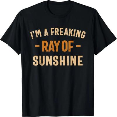 Ich bin ein verdammter Sonnenschein - Sarkastisches T-Shirt