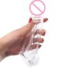 18cm Silicone Long Penis Extension Sleeve Reusable Condom Dick Extender Cock Enlargement Penis Ring Sex Toys for Men