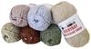 NASKA Yarn Everyday Tweed Medium Thickness Beige 100g 165m 5 Balls Set Hand-knitted Multi-Color COL.302 Approx. N-109