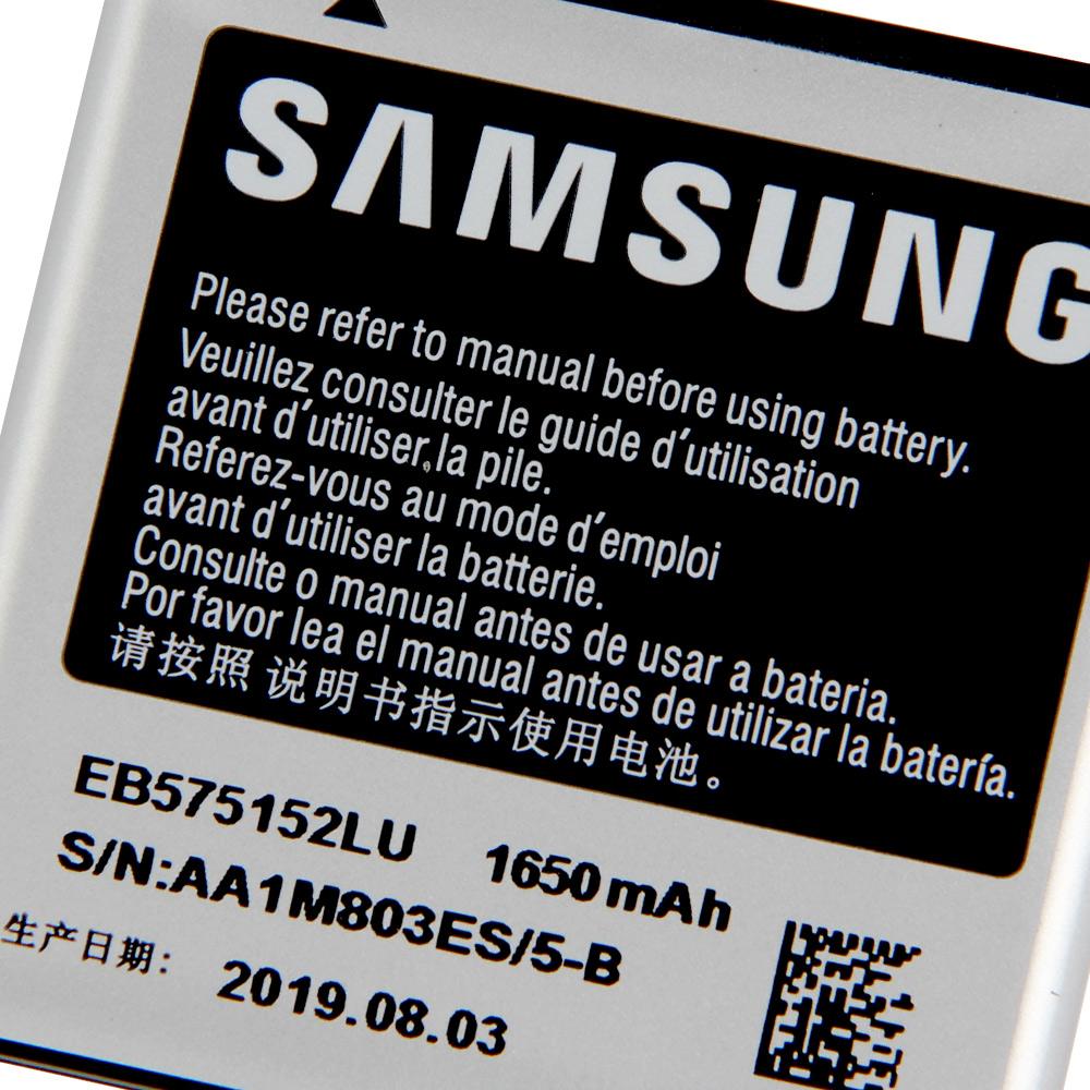 Original-Ersatzakku für Samsung Galaxy S I919U I9000 i9001 I9003 I589 I8250 I919 EB575152VA EB575152VU EB575152LU 1650mAh