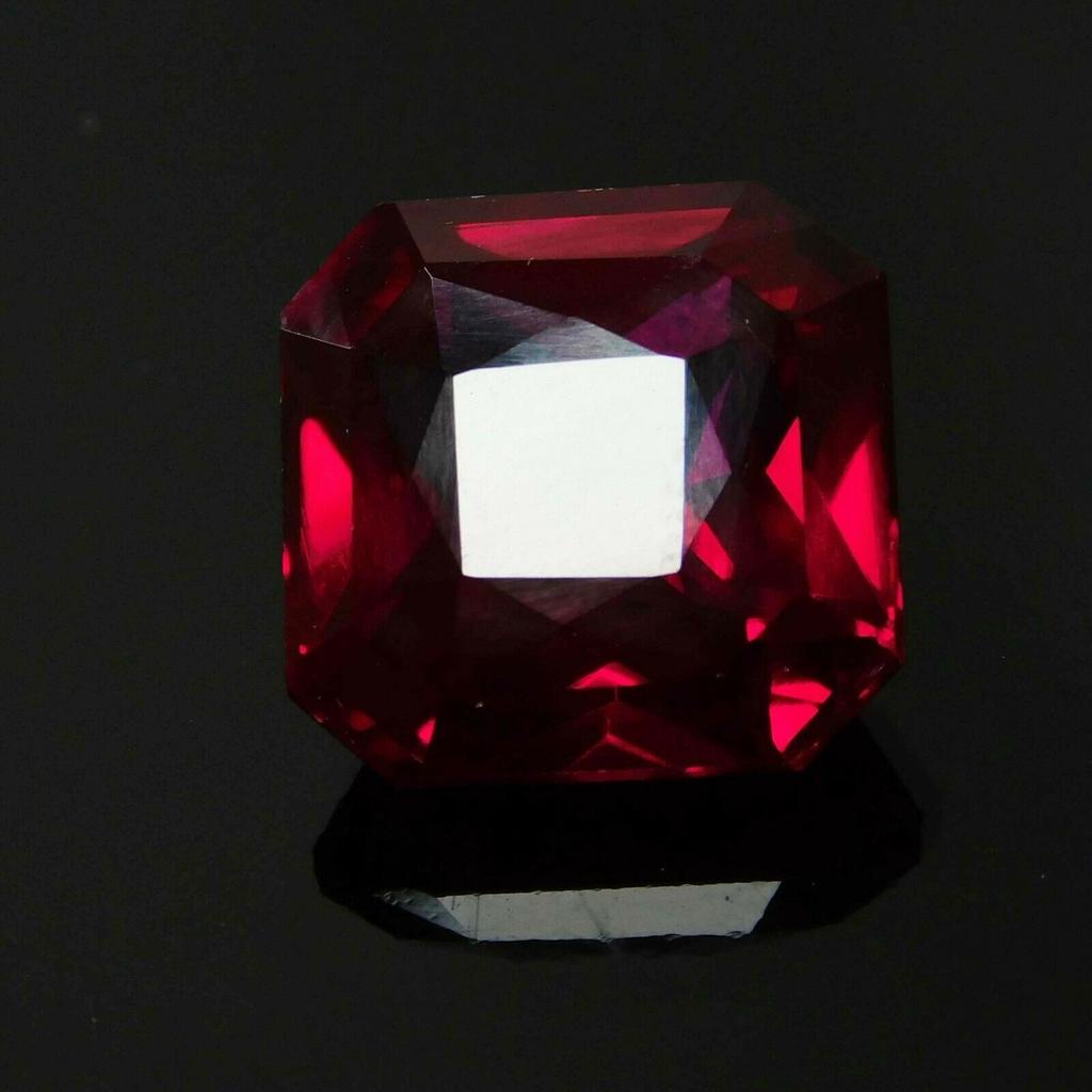 Loose Gemstones NATURAL Red RUBY 8.52 Ct CERTIFIED Square Shape XR-16455 004 006