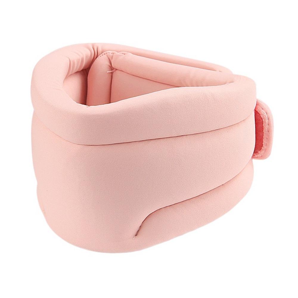 Breathable Neck Support Sleeve Solid Color Neck Fixation Belt Neck Stretcher  Office Use