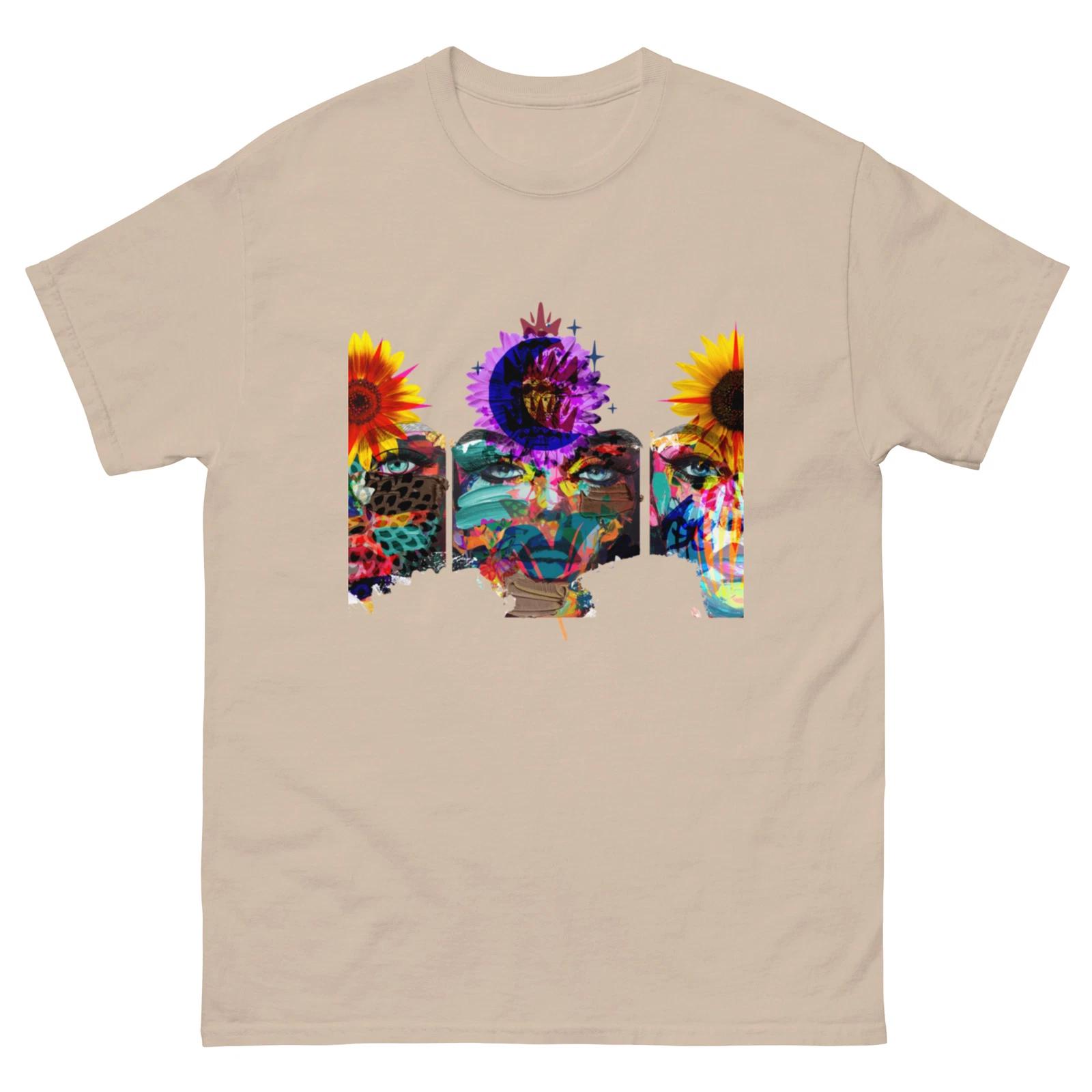 Extraterrestrial Sisters Graphic Art Adult T-Shirt (Unisex) XL