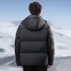 Men's Short Winter Down Jacket: Extreme Cold Protection & Warmth