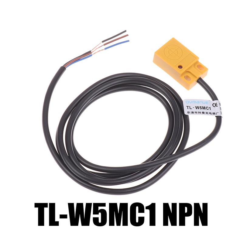 Tl-W5Mc1 5Mm 3 Wire Inductive Proximity Sensor Detection Switch Npn Dc 24V 5V For Arduino Tl-W5Mc1